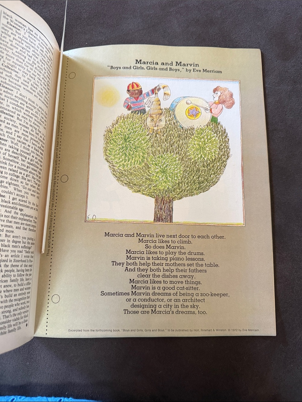 Ms. Magazine preview issue with Miriam wosk's illustration. - Picture 7 of 13